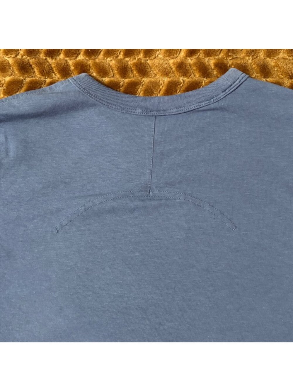 EXCELLENT Lululemon Classic-Fit Cotton-Blend T-Shirt Water Blue Short Sleeve S/4 - Picture 5 of 9
